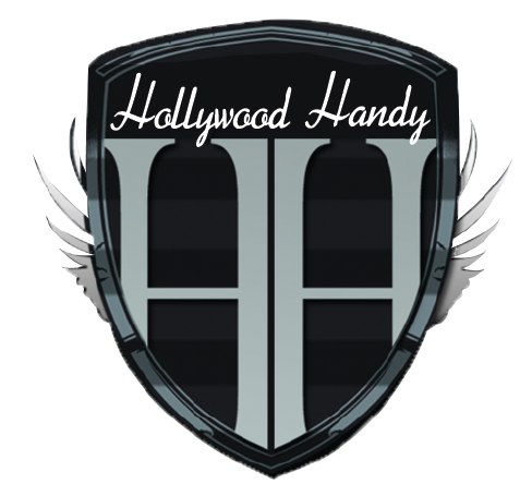 hollywood handy commercial construction logo